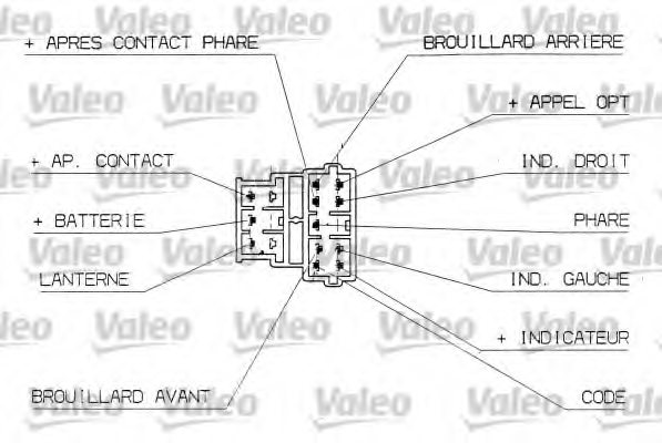 VALEO 251304 Steering Column Switch